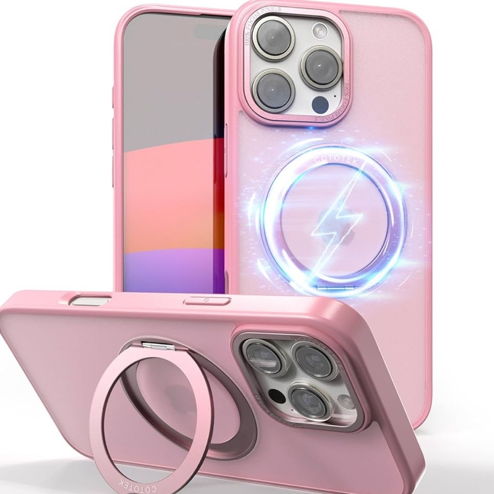 Pink Protective iPhone Case iPhone 16 Max Pro